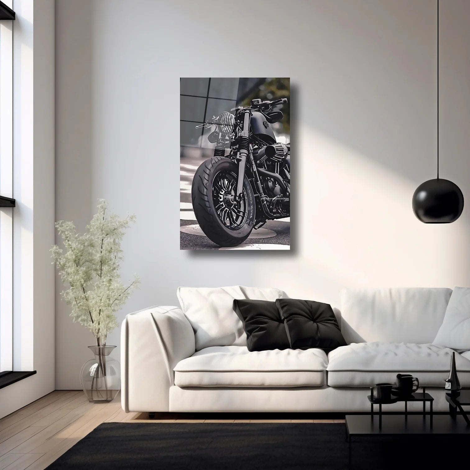 HARLEY-DAVIDSON MOTORSİKLET - CAM TABLO - DEG0191