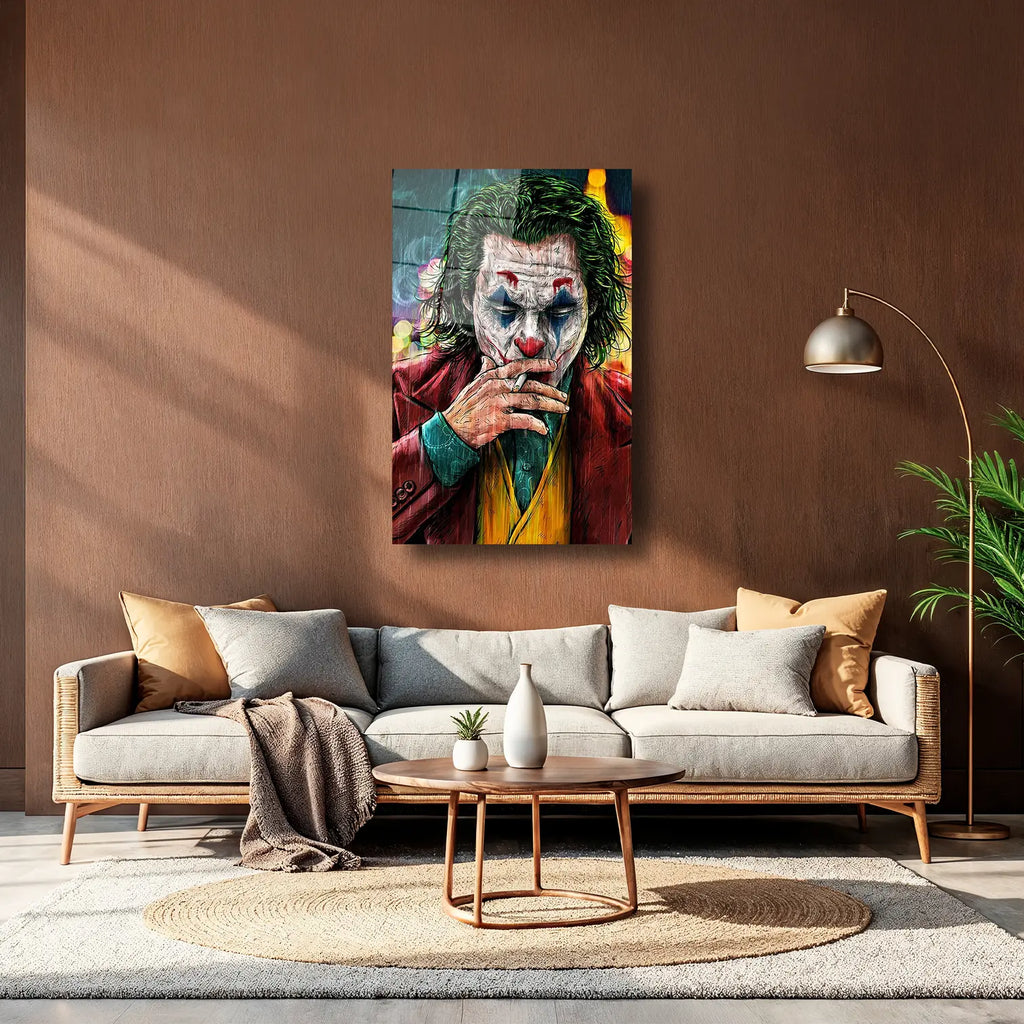 İLLÜSTRASYON JOKER - CAM TABLO - DEG0039