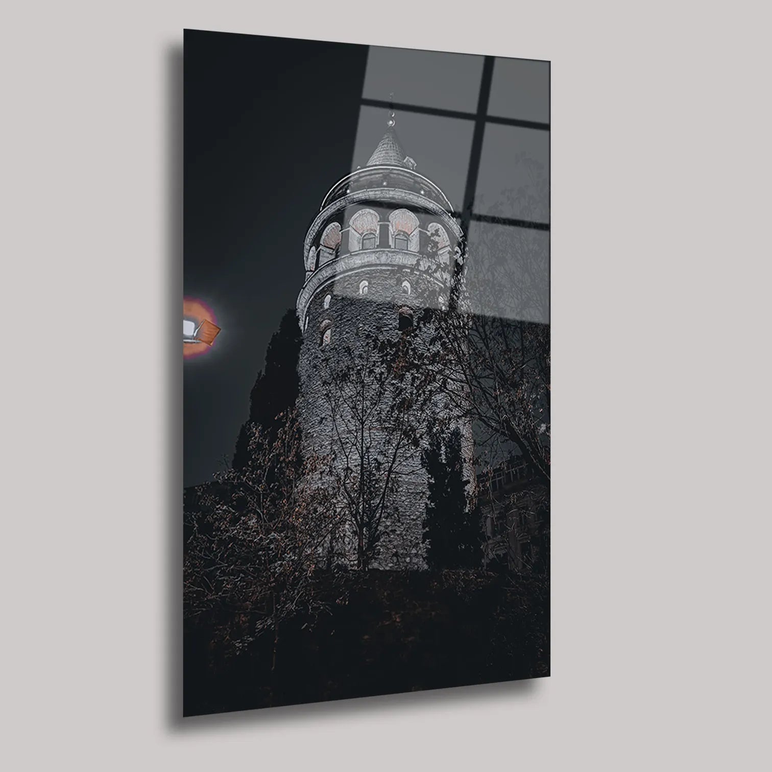 İSTANBUL GALATA KULESİ - CAM TABLO - DEG0254