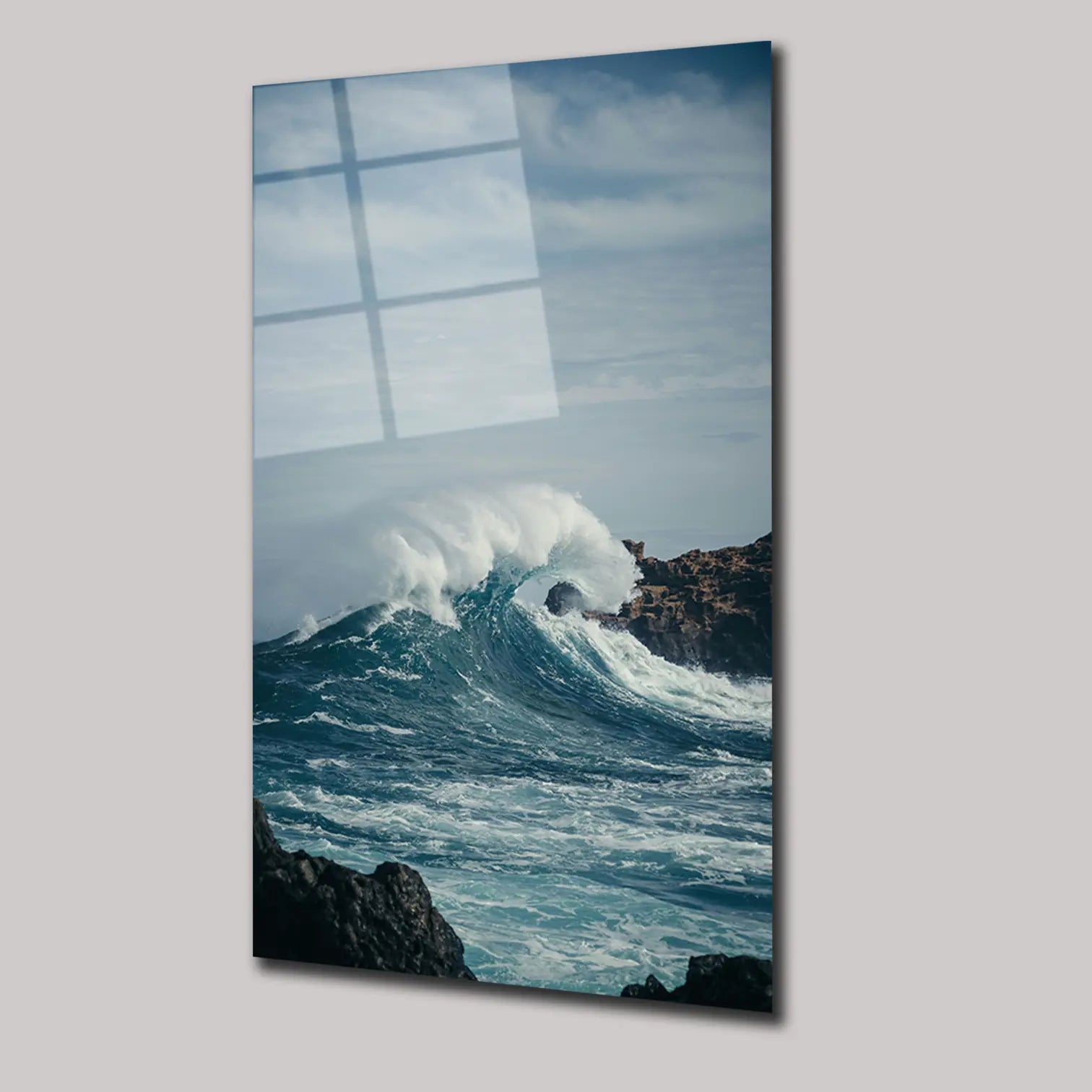 KIYILARIN SESİ - CAM TABLO - DEG0103