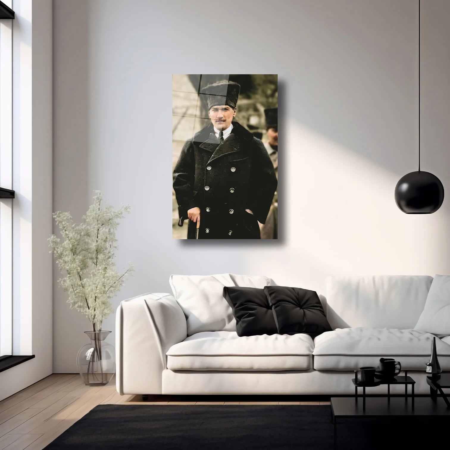 ATATÜRK - CAM TABLO - DEG0287