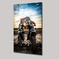 MOTOCROSS VE AŞK - CAM TABLO - DEG0243