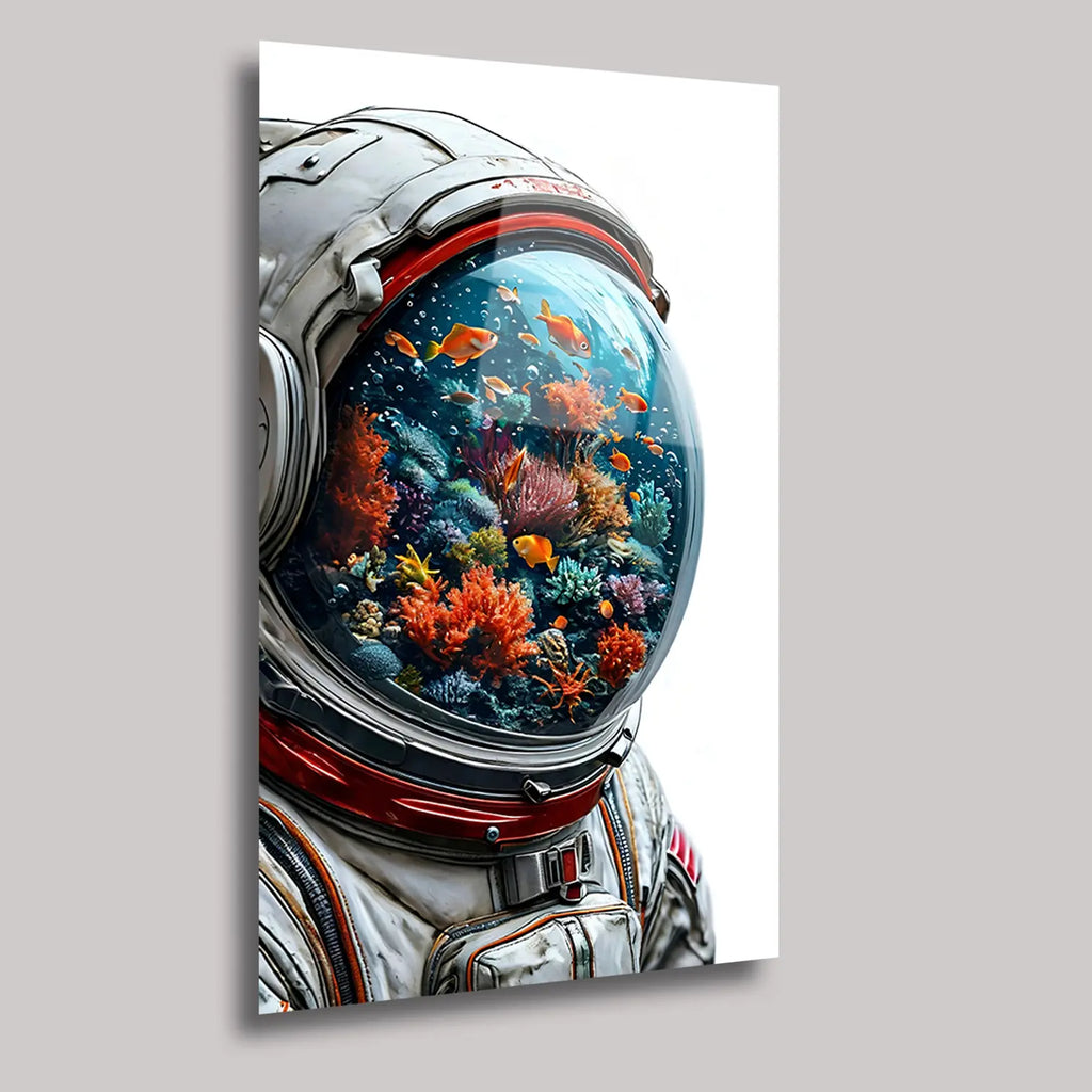 ASTRONOTUN HAYALİ - CAM TABLO - DEG0025