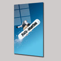 SNOWBOARD ATLAYIŞI - CAM TABLO - DEG0004