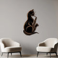Jazz Cat Metal Tablo