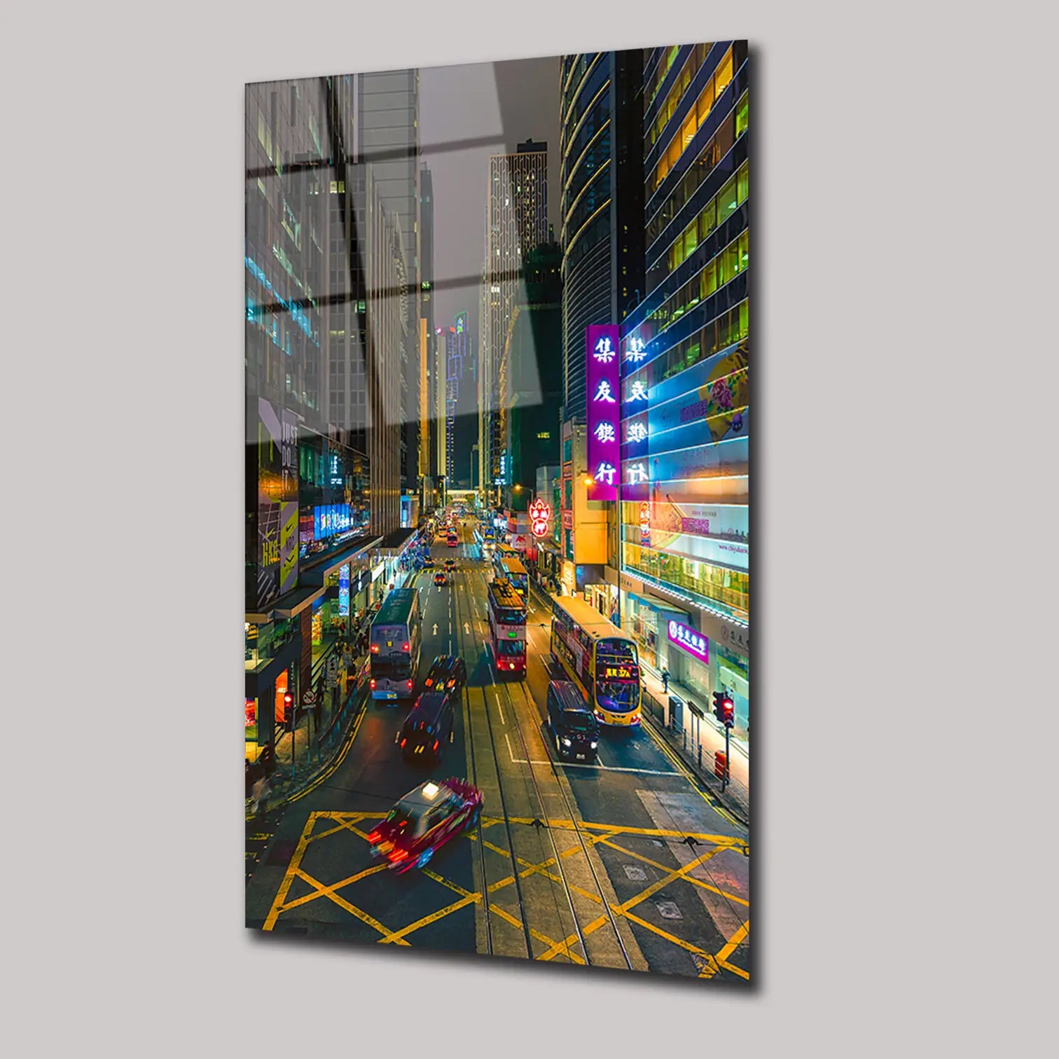TOKYO CADDE MANZARASI - CAM TABLO - DEG0001