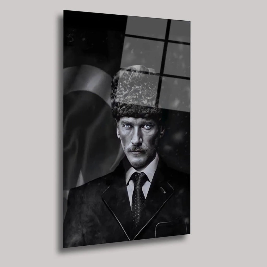 MUSTAFA KEMAL ATATÜRK - CAM TABLO - DEG0110