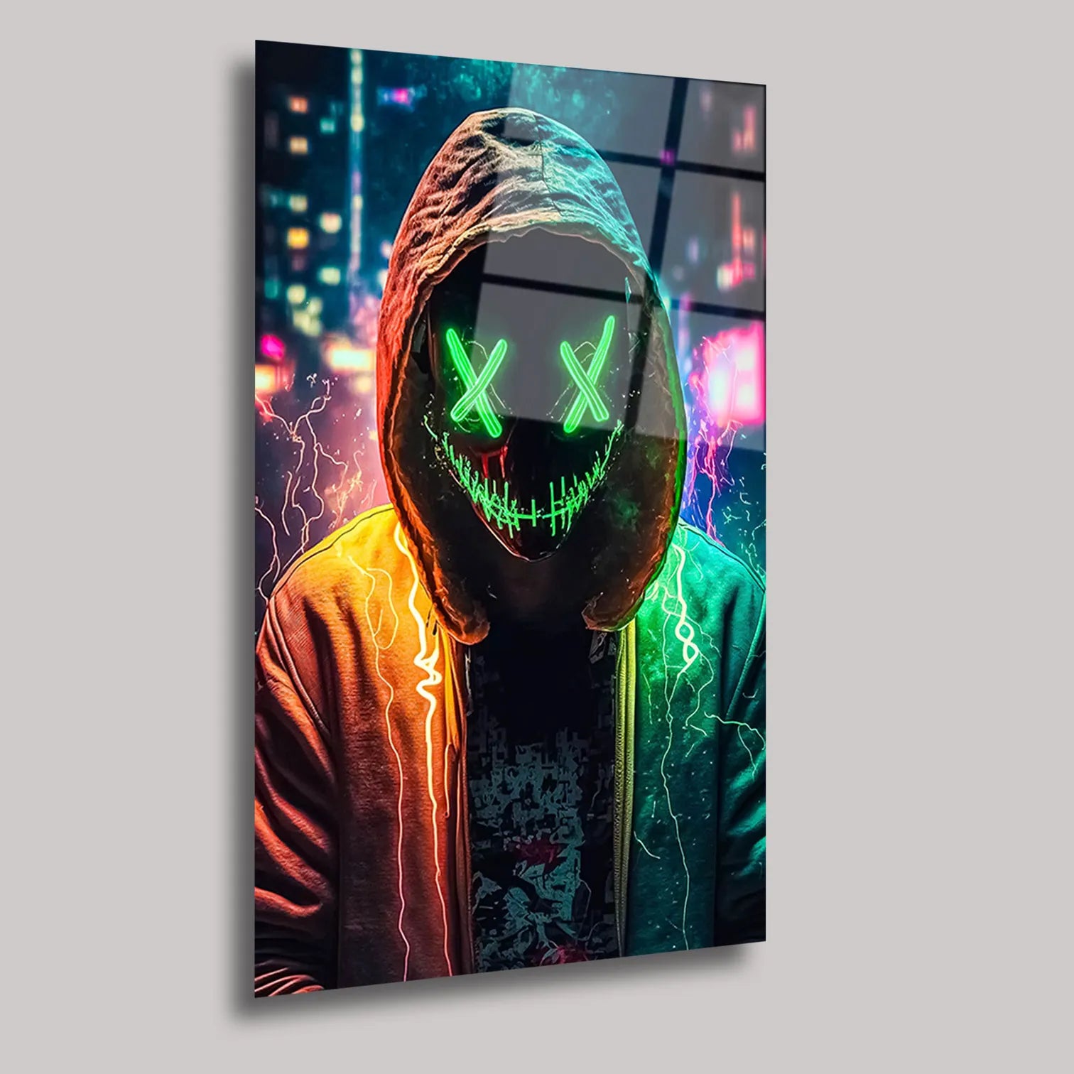 NEON X-FACE - CAM TABLO - DEG0219