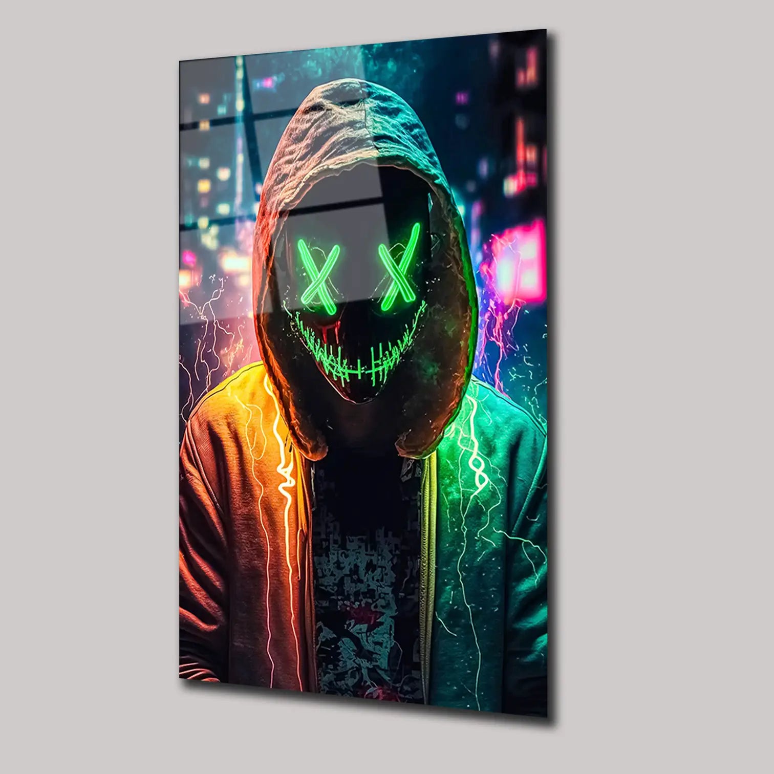NEON X-FACE - CAM TABLO - DEG0219