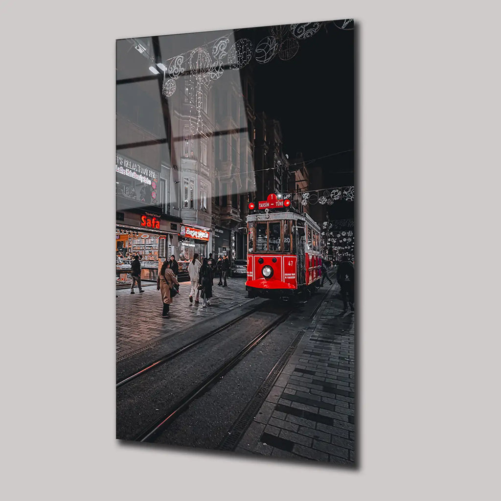 İSTİKLAL CADDESİ - CAM TABLO - DEG0067
