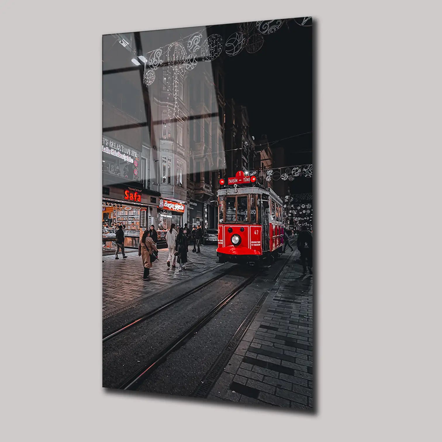 İSTİKLAL CADDESİ - CAM TABLO - DEG0067