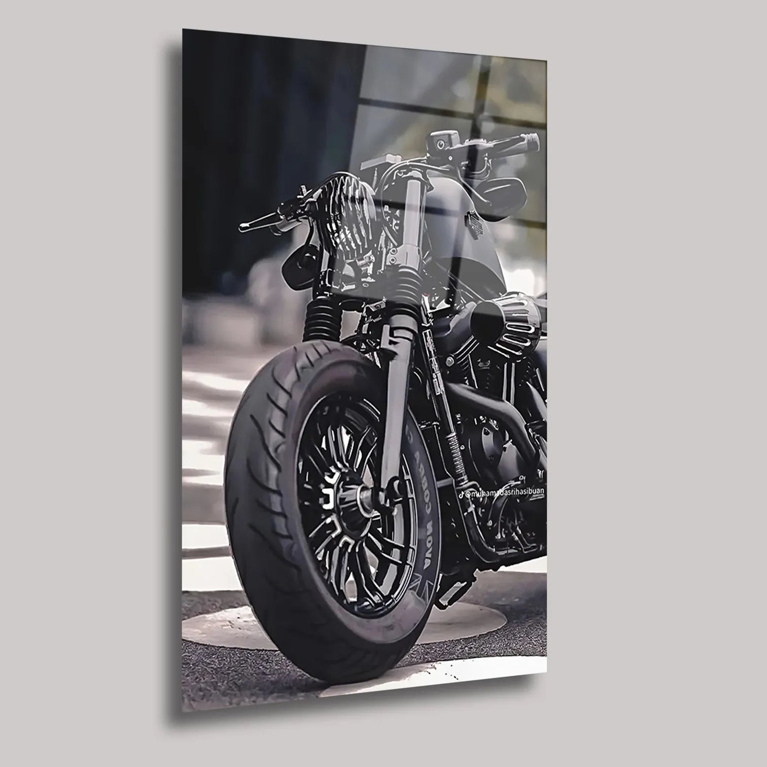 HARLEY-DAVIDSON MOTORSİKLET - CAM TABLO - DEG0191
