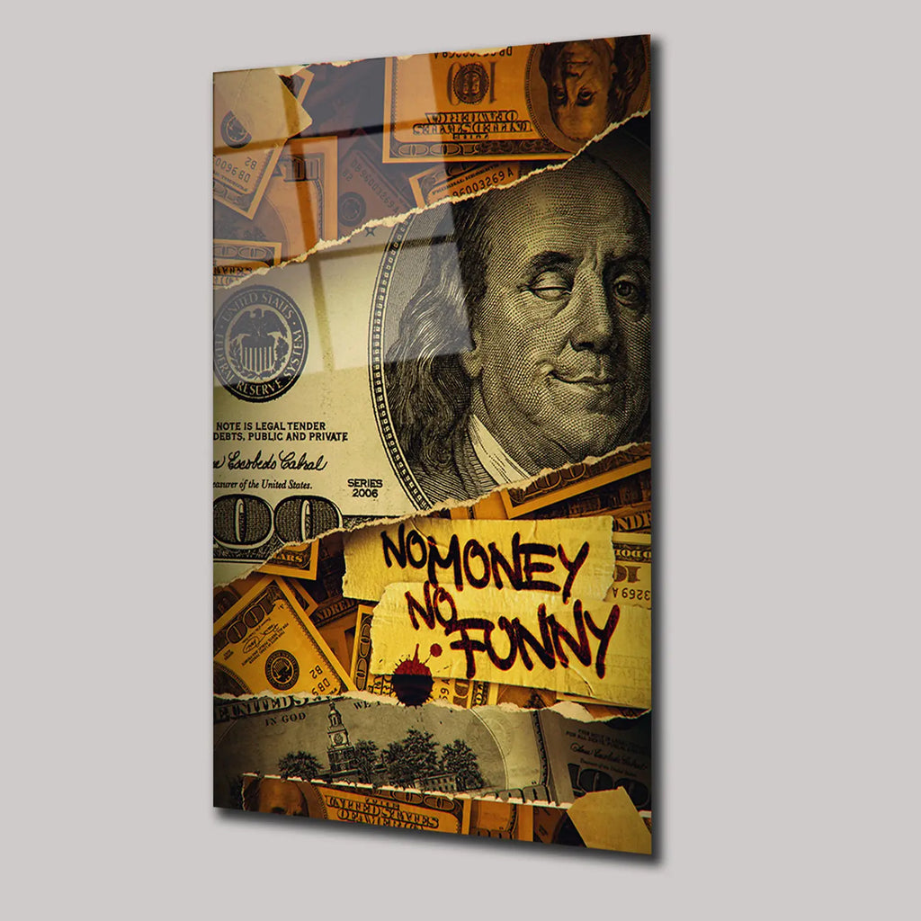 MONEY AND FUNNY - CAM TABLO - DEG0236
