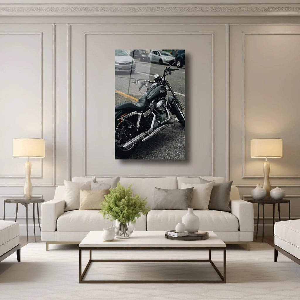 KLASİK HARLEY-DAVIDSON - CAM TABLO - DEG0192